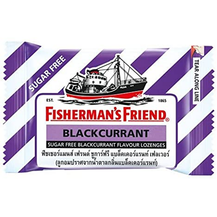 Fisherman's Friend Sugar free Blackcurrant flavor Lozenges 25g