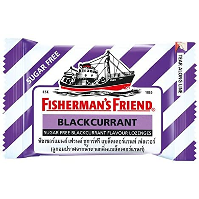 Fisherman’s Friend Sugar free Blackcurrant flavour Lozenges  25g