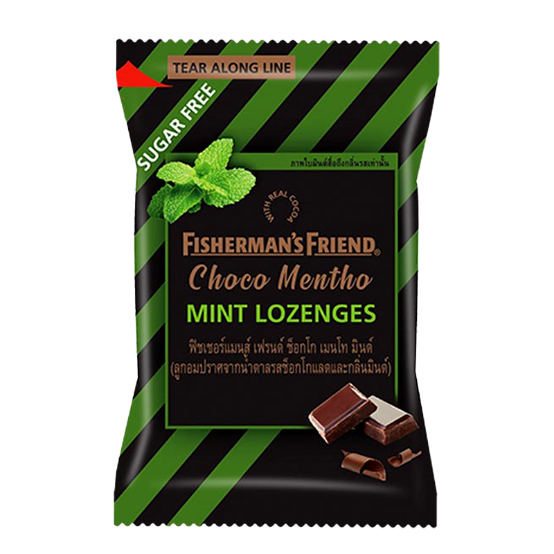Fisherman’s Friend Choco Mentho Mint Lozenges 25g pack of 24 pieces