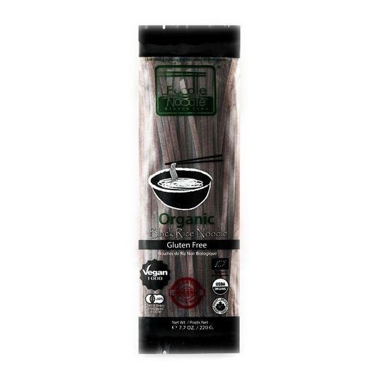 Foodle Noodle Original Black Rice Noodel Gluten Free 220g