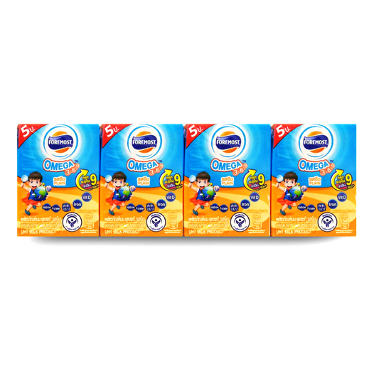 ໂຟໂມດໂອເມກາ 369 ນົມຈືດ ຜະລິດຕະພັນນົມ UHT90mlແພັກ 4 ປ໋ອງ