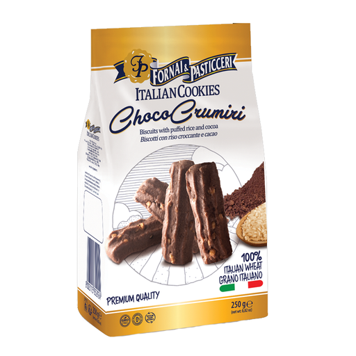 Fornal &amp; Pasticceri Italian Cookies Choco Cacao Premium Quality 250g
