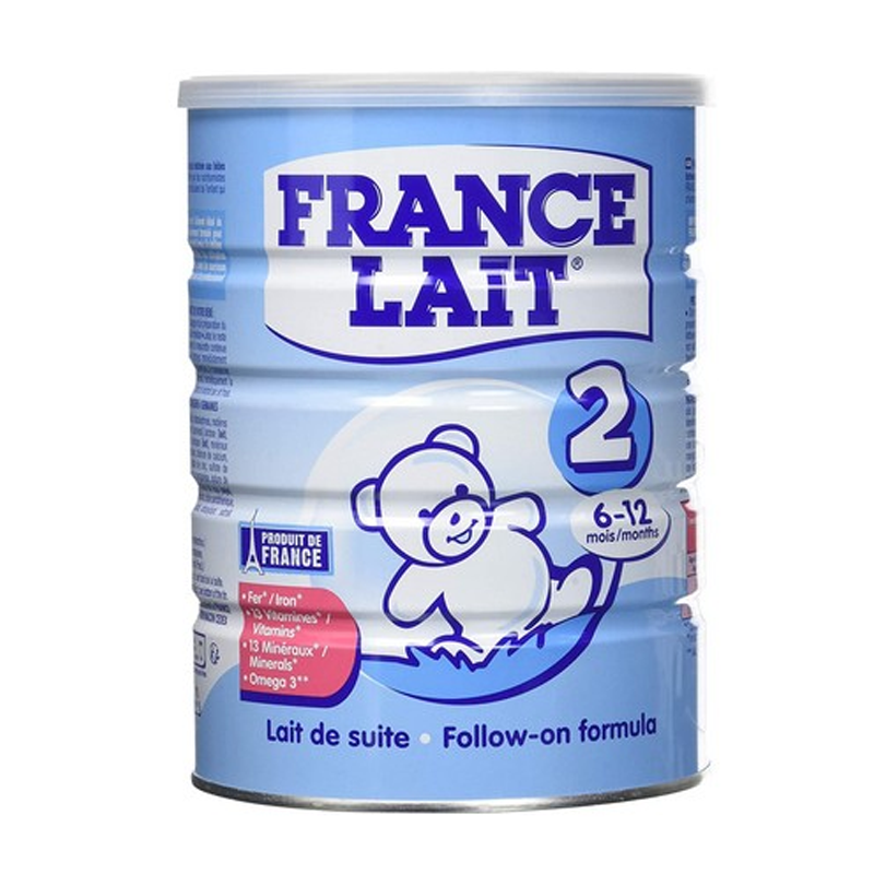 France Lait 2Er Age Lait De Suite Follow-On Formula 6-12 Month 900g