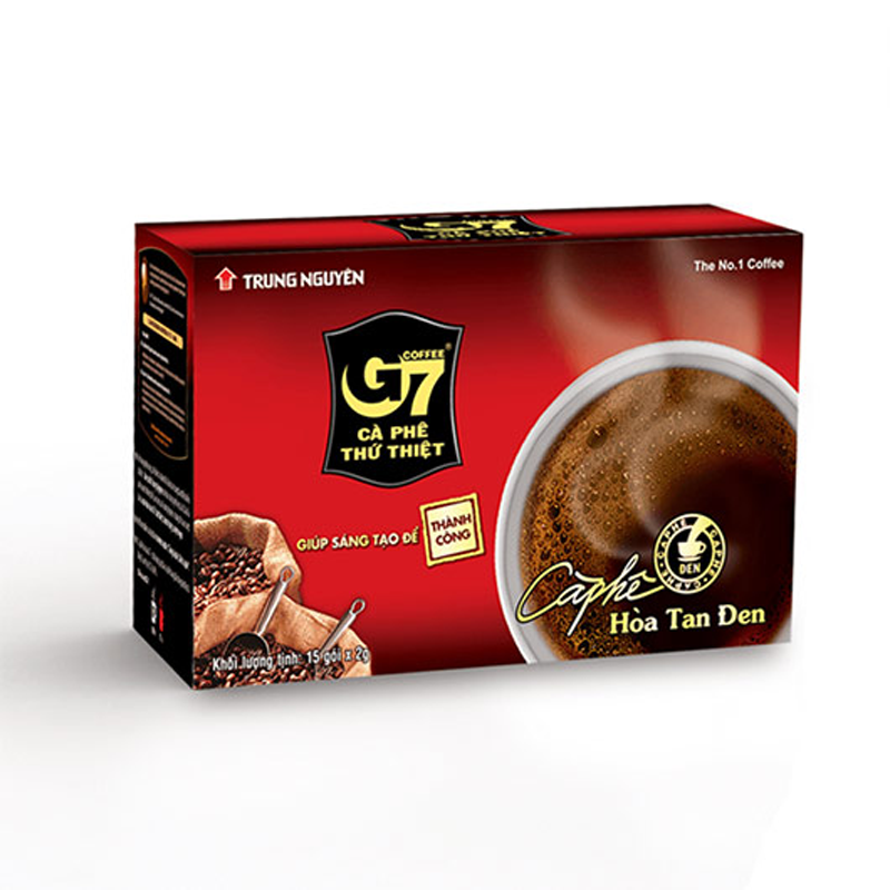 G7 Coffee Pure Black 15 sachets Shopping D Service Platform