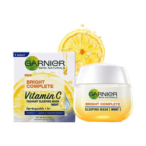 Garnier Bright Complete Vitamin C Yoghurt Sleeping Mask 50ml