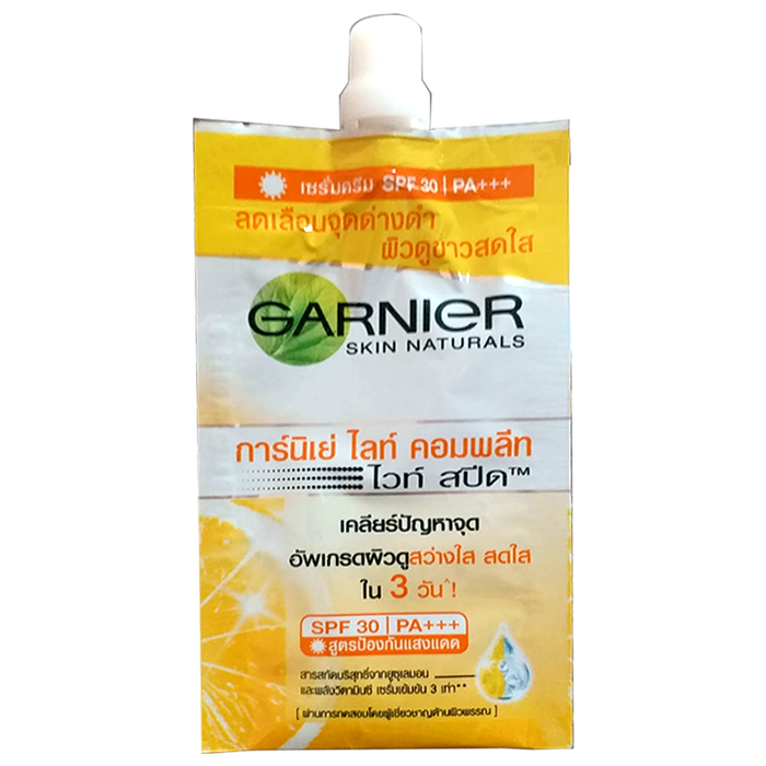 Garnier Skin Naturals Light Complete White Speed SPF 30PA+++ Whitening Cream 7ml