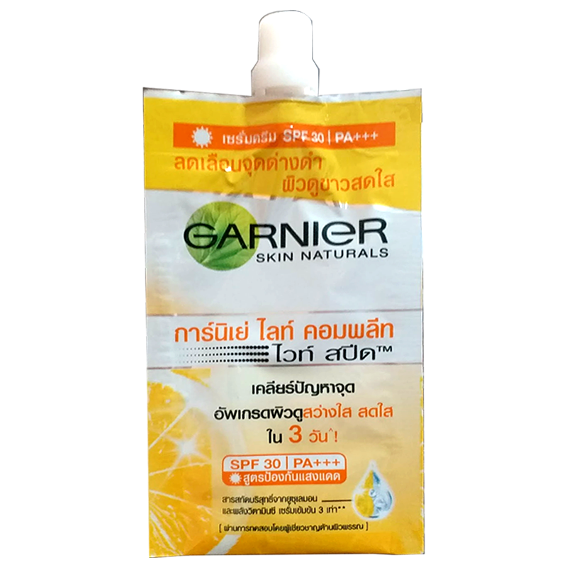Garnier Skin Naturals Light Complete White Speed SPF 30PA+++ Whitening Cream 7ml