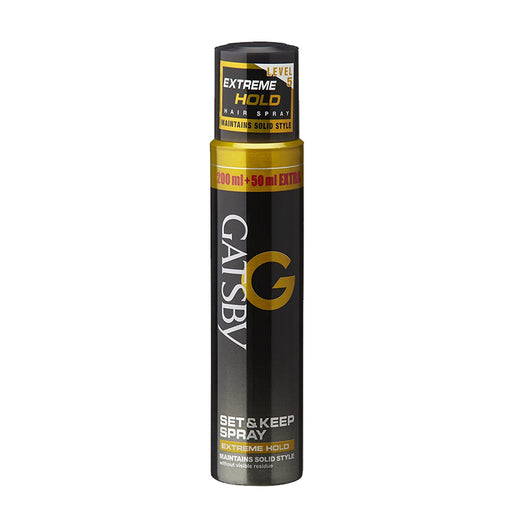 Gatsby Set and Keep Spray Extreme Hold 250ml