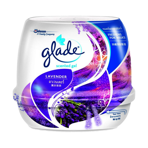 Glade Scented Gel Freshens For Weeks ກິ່ນ Lavender ຂະໜາດ 180g