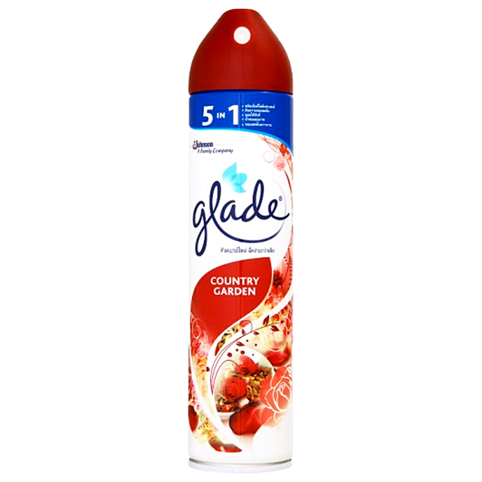 Glade Spray Air Fresheners Country Garden Smell ຂະໜາດ 320ml