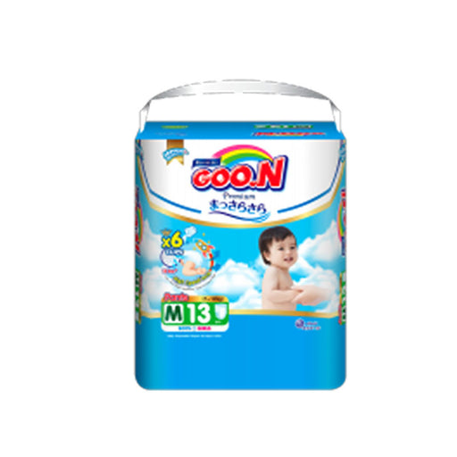 Goo.N Premium Pants Size M7-12kg Boys &amp; Girls Baby Disposable Diaper Pack of 13pcs
