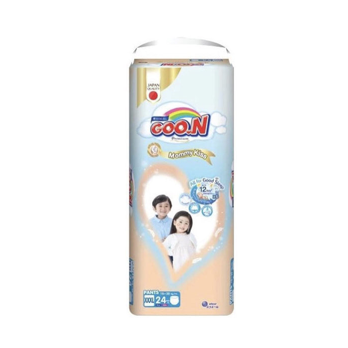 Goo.N Premium Pants Size XXXL 18-30kg For Boys & Girls Baby Disposable Diaper Pack of 24pcs