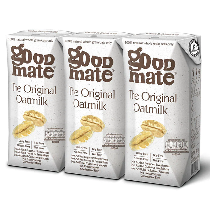 Goodmate The Original Oat Milk 180ml. Pack 3pcs