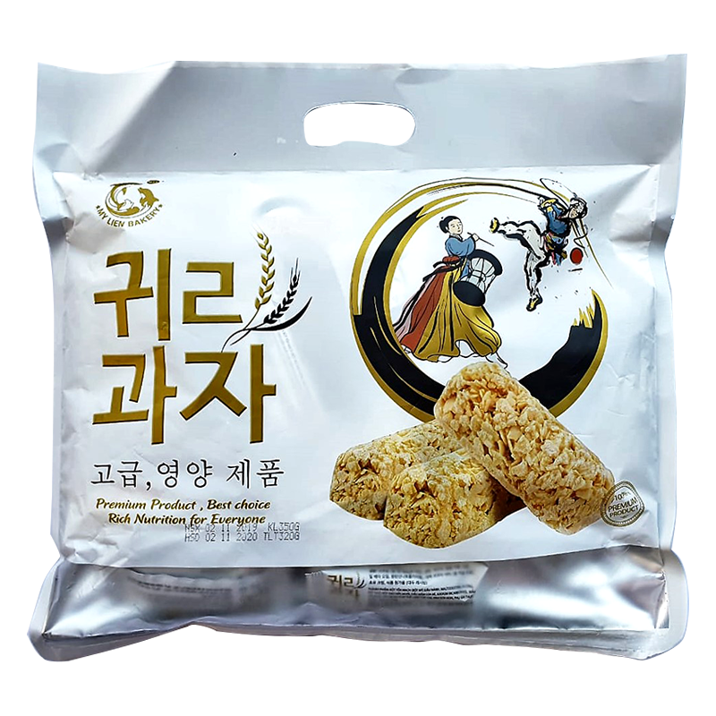 Grain Oats Oatmeal Stick Korean Original Flavour Bags 288g