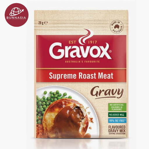 Gravox Supreme Roast Meat Gravy Mix Flavored 29g 