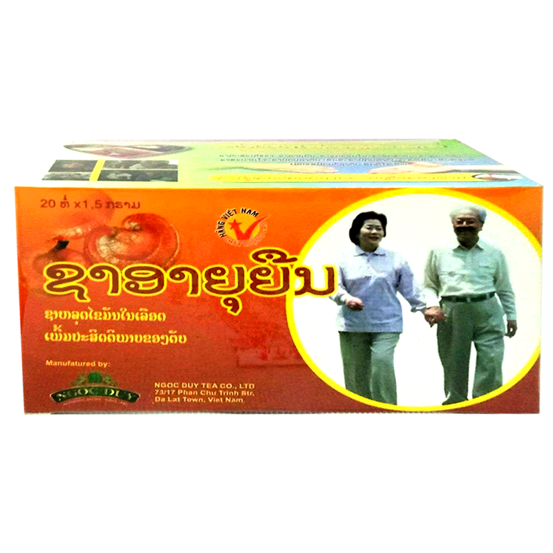 Hang Viet Nam Brand Longevity Tea Size 1.5g box of 20sachet