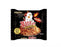 Family package OEM Asiarhino noodles hot Korean noodles ramen spicy instant 142g