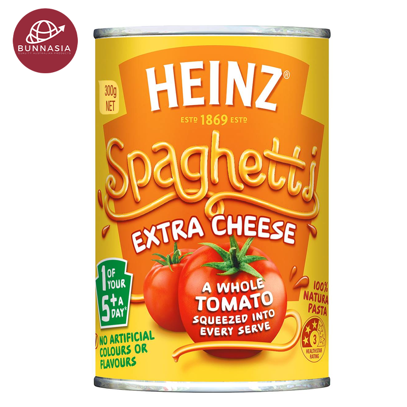 Heinz Spaghetti Extra Cheesy 300g – Shopping-D Service Platform