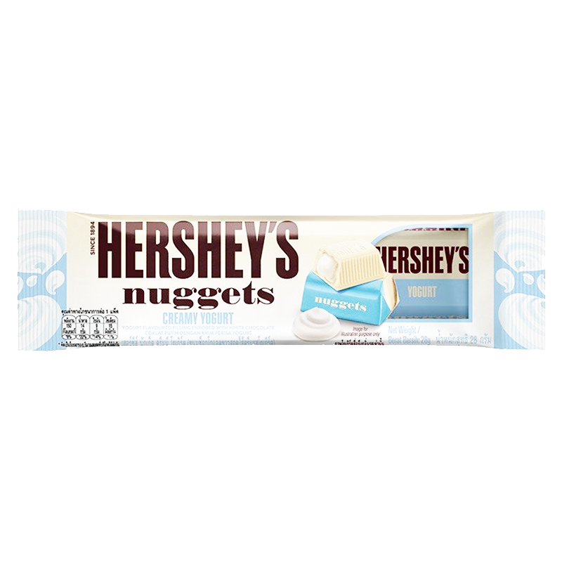 Hershey's Nutggets Yogurt with white Chocolate 28g