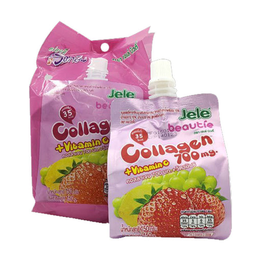 Jele Beautie Collagen + Vitamin C 700ml pack of 3 pcs