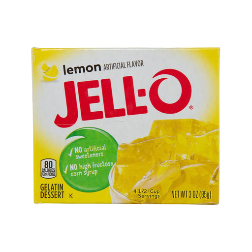 Jell-O Lemon Artificial Flavor 85g