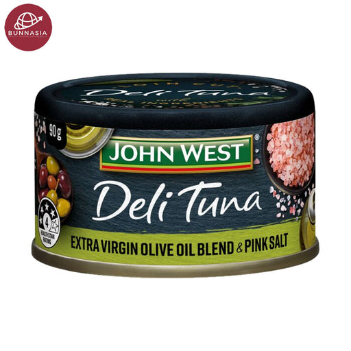 John West Deli Tuna Extra Virgin Olive Oil Blend &amp; Pink Salt 90g