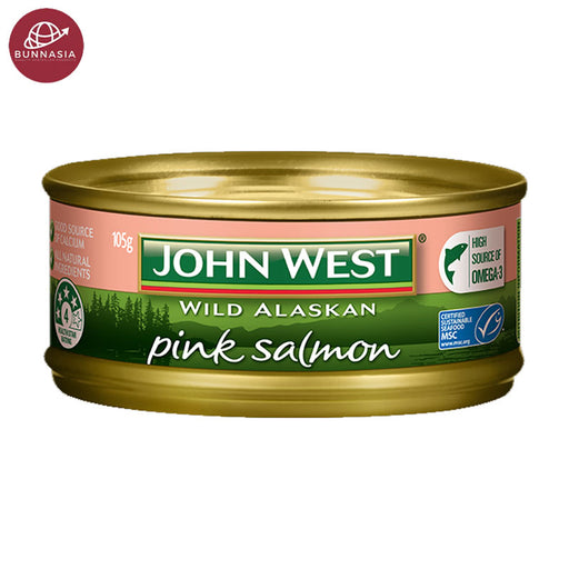 John West Wild Alaskan Pink Salmon 105g