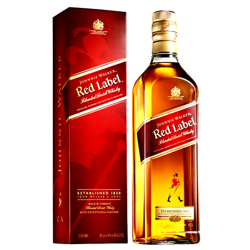Johnnie Walker Red Label Blended Scotch Whisky ຂະໜາດ 1L