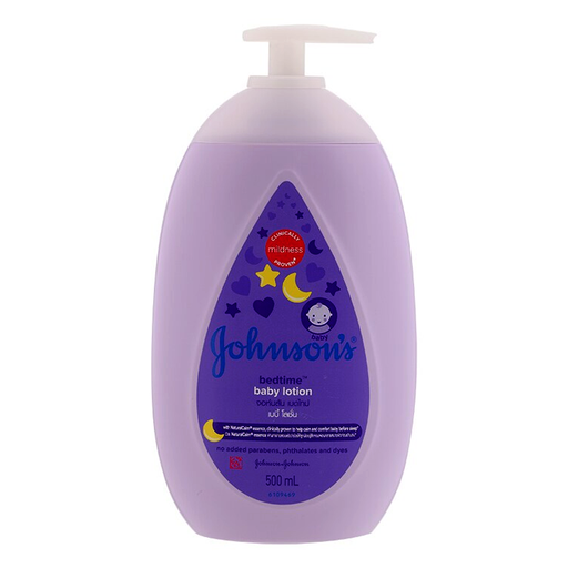 Johnson's bedtime Baby Lotion No added Parabens, Phthalates and dyes ຂະໜາດ 500g