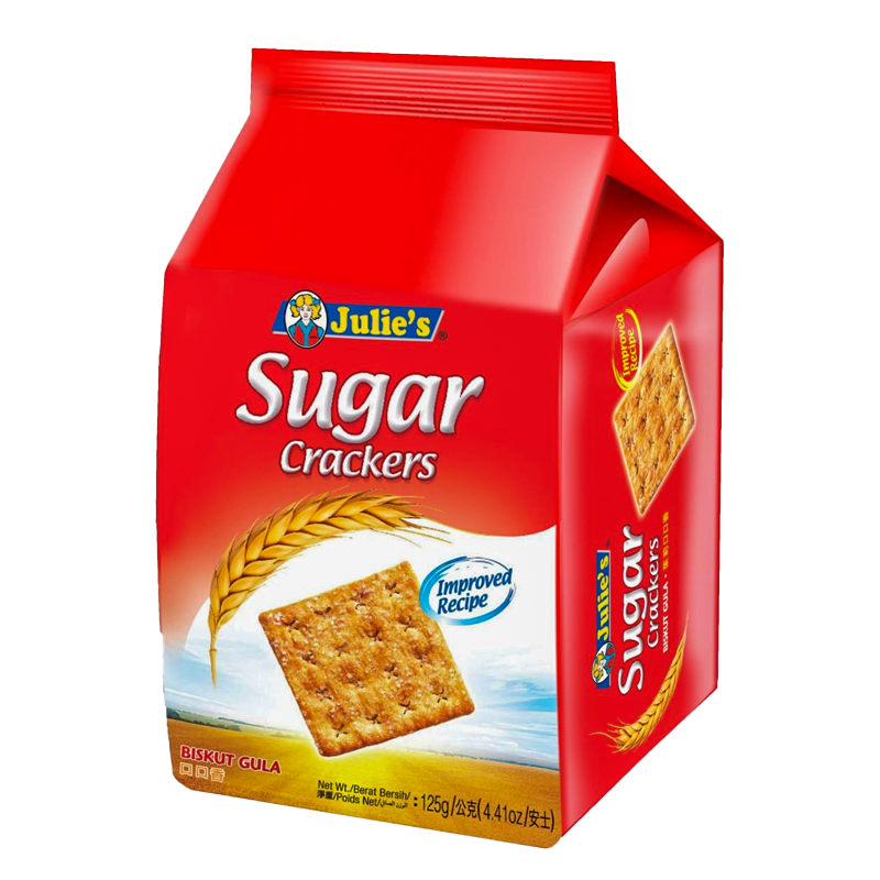 Julie'S Sugar Crackers ຂະໜາດ 125g