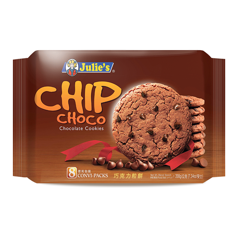 Julie's Chip Choco Chocolate Cookie ຂະໜາດ 200g