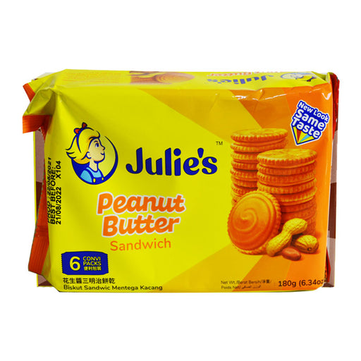 Julie's Peanut Butter Sandwich ຂະໜາດ 180g