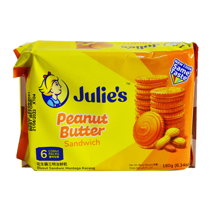 Julie's Peanut Butter Sandwich Size 180g