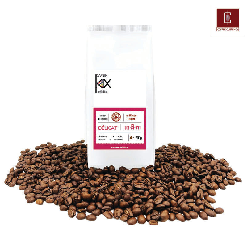 Kaféin Kix KIX-Delicat - ເອທິໂອເປຍ (ອົບປານກາງ) 200g