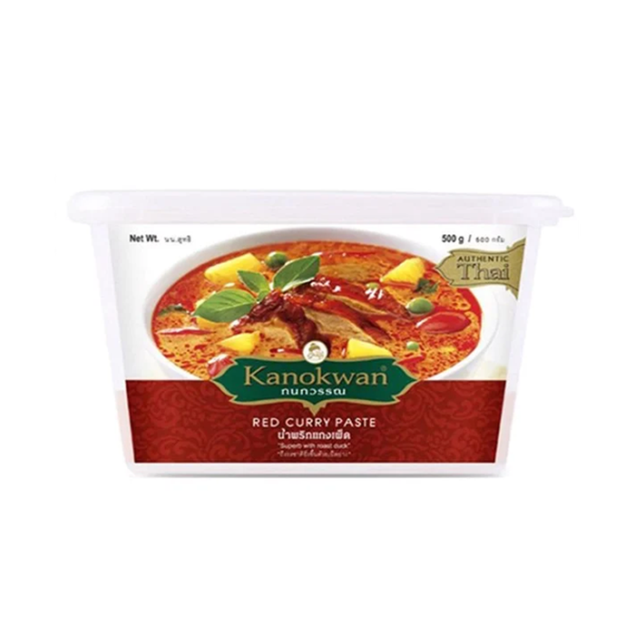 Kanokwan Red Curry Paste 500g