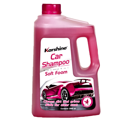 Karshine Car Shampoo Formular Soft Foam Flower Scent Size 2000ml