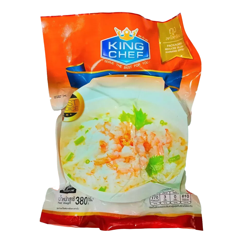King Chef Rice Soup With Shrimp 380g