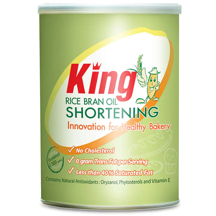 King Shortening Rice Bran Oil 700g
