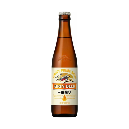 Kirins Prime Brew Lirin Beer Alc 5% 334ml Bottle
