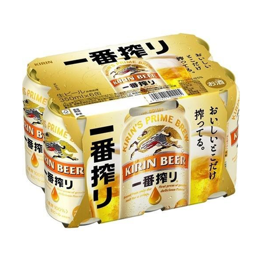 Kirins Prime Brew Lirin Beer Alc 5% 350ml Pack of 6 can