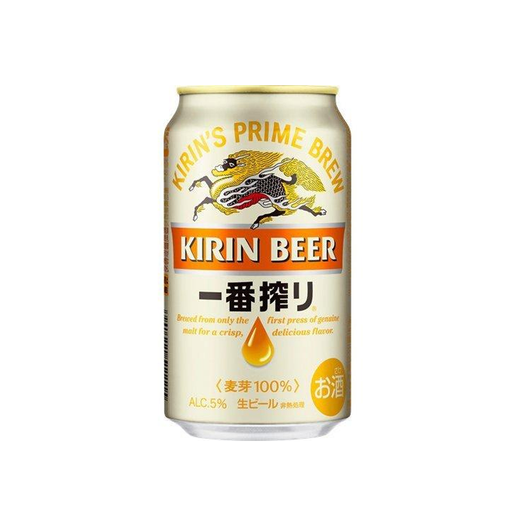 Kirins Prime Brew Lirin Beer Alc 5% 350ml can