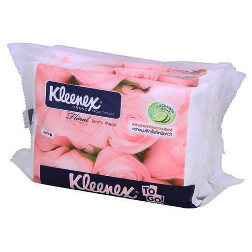 Kleenex Brand Facial Tissues Flaral Soft Pack