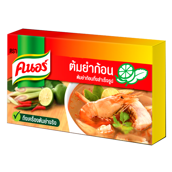 Knorr Cubes Tom Yam Flavour Size 20g