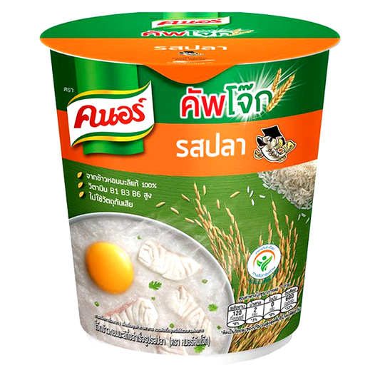 Knorr Cup Jok Instant Porridge Fish Flavoured 35g (cup)