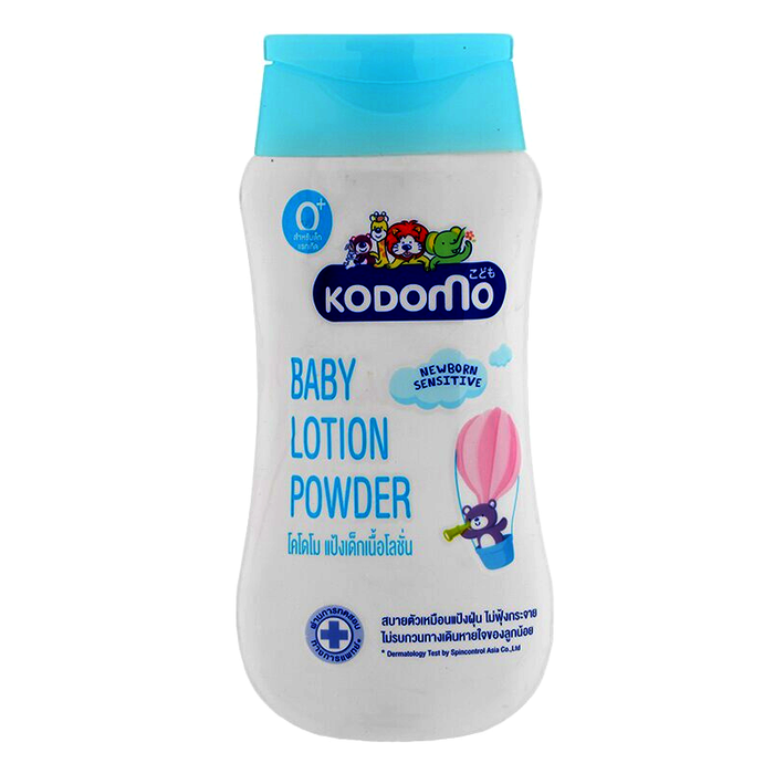 Kodomo Baby Lotion Powder For Newborn Sensitive Skin Dermatology ຂະໜາດ 200ml