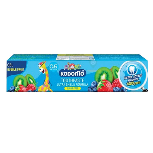 Kodomo Baby Toothpaste, Bubble Fruit 40g