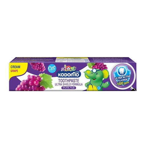 ຢາສີຟັນພິເສດ Kodomo LionXylitol Plus ສໍາລັບເດັກນ້ອຍ Grape Flavor 40g