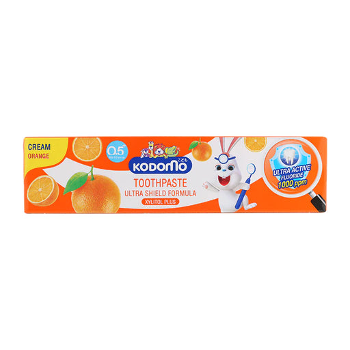 Kodomo Toothpaste Ultra Shield Xylitol Plus Orange Flavor Cream 65g