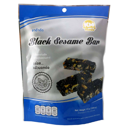 Kwong Meng Black Sesame Bar 113g