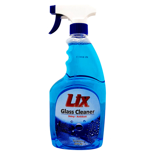 LIX Glass Cleaner Shiny - Antiduzt Size 650ml bottle